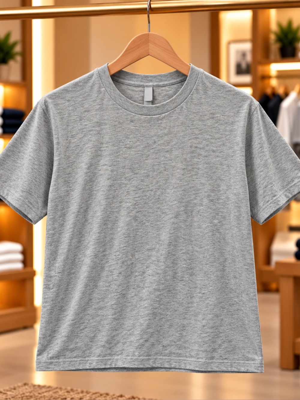 SKIMS Gray Short Sleeve Tee Size Small